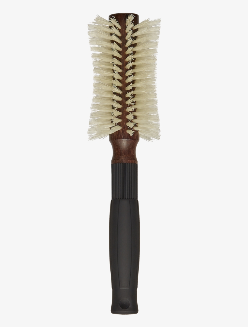 Pre Curved Blowdry Hairbrush 12 Rows 100% Natural Boar - Christophe Robin Special Blow Dry Hair Brush (12 Rows), transparent png #2863758