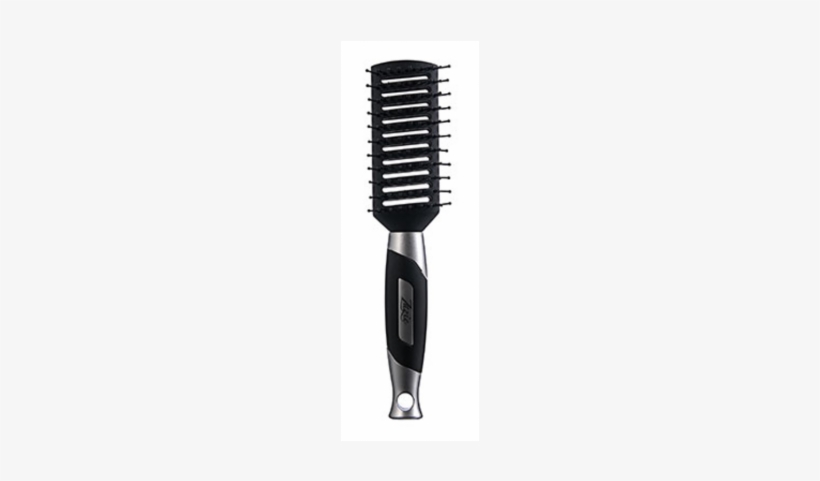 Zazie Hair Brush Vent Black 1 Pcs - Brush, transparent png #2863817