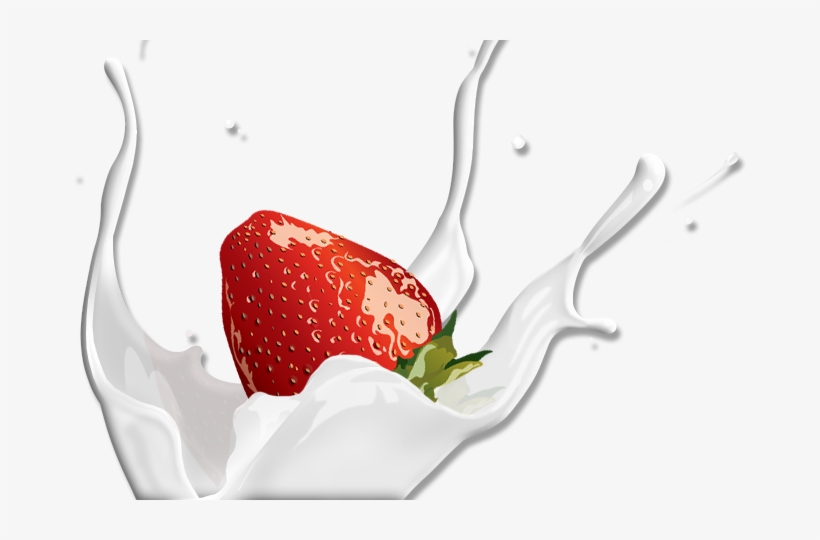 Water Splash Png Strawberry, transparent png #2863862