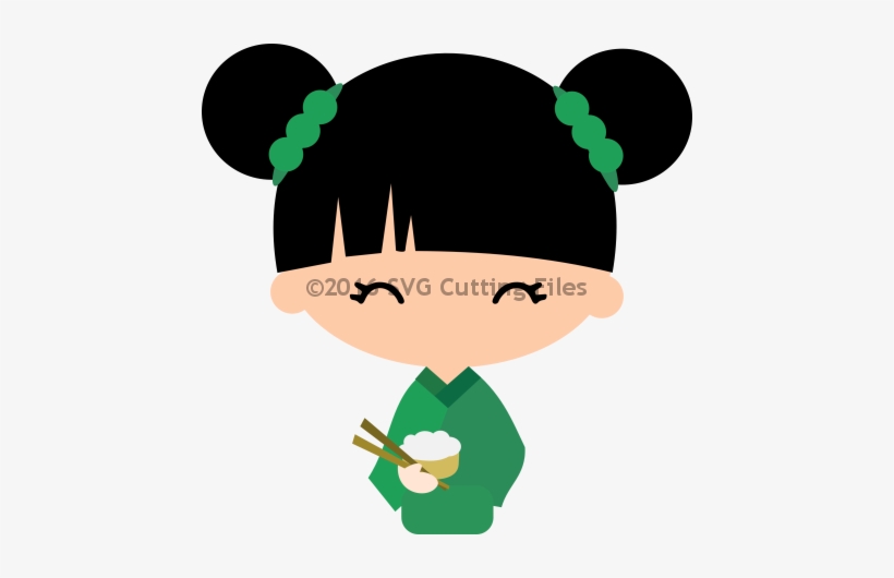 Chibi Geisha, transparent png #2863899