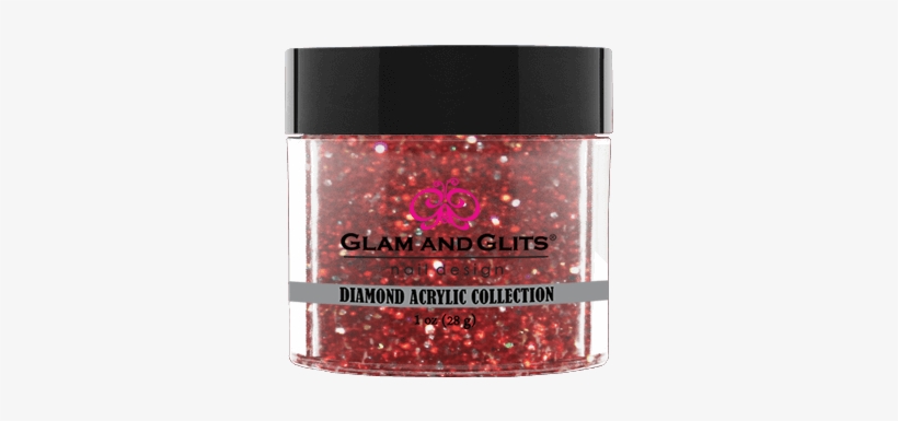 Diamond Acrylic - Dac55 Geisha - Glam Glits Acrylic Powder 1 Oz, transparent png #2863991