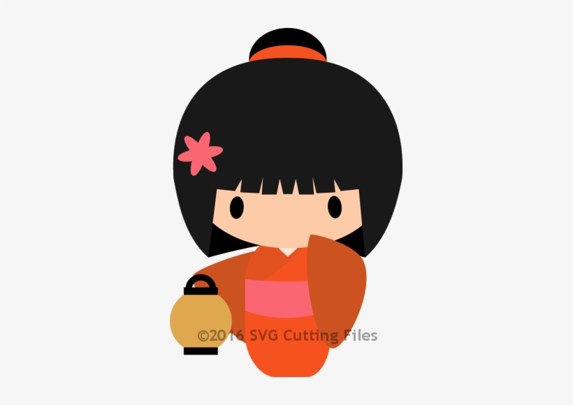Geisha Chibi, transparent png #2864197