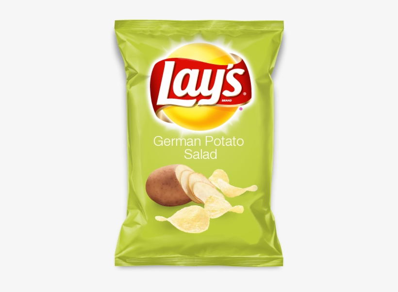 German Potato Salad Lays Chips Flavors, Potato Chip - Lays Fried Pickles With Ranch Chips, transparent png #2864273