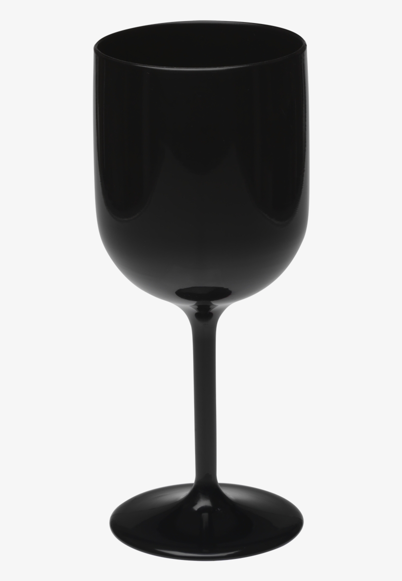 Standard Line Cups Glasses - Black Wine Glasses, transparent png #2864648