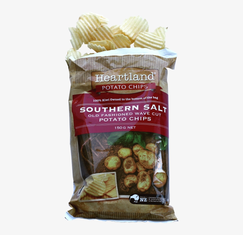 Can Be As Little As 12 Hours For A Potato To Be Dug - Heartland Southern Salt Potato Chips 150g, transparent png #2864735