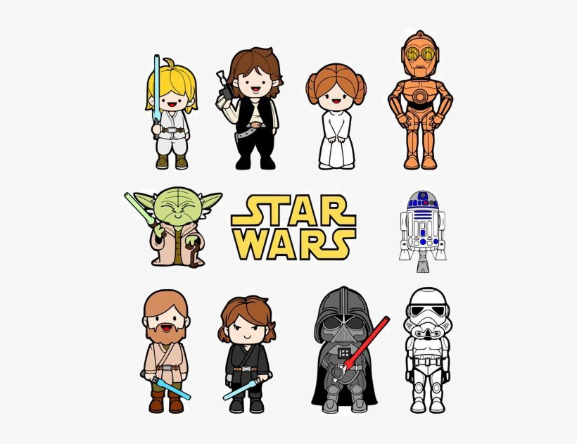 Star Wars Kids Vector, transparent png #2864877