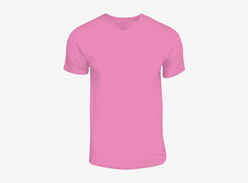 Ladies Plain T Shirt Source - Pink Plain T Shirt Png, transparent png #2865057