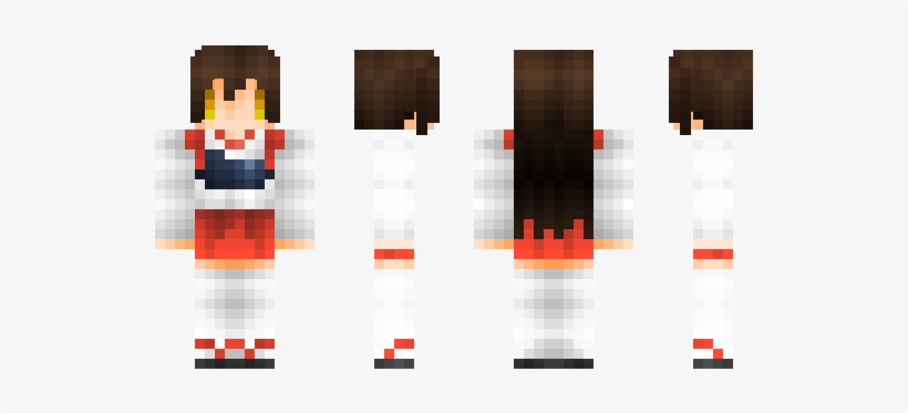 Minecraft Skin Chloegracemoretz - Graphic Design, transparent png #2865402