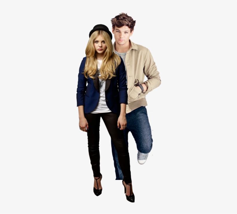 We Call Ourselves Cupcake And Kneecap, , Represented - Chloe Moretz Louis Tomlinson, transparent png #2865428