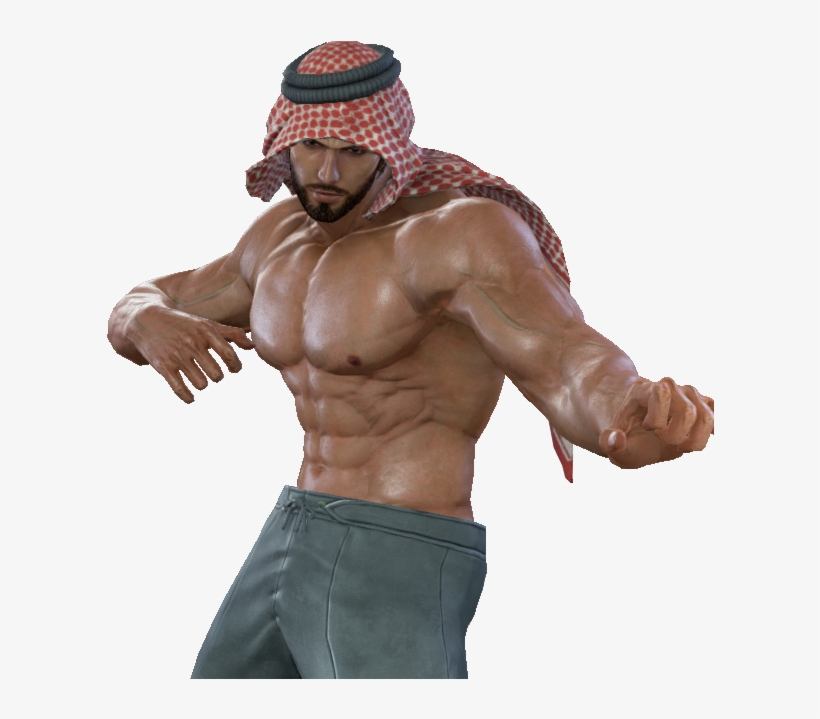 Remember When The Characters Actually Had Varying Physiques - Tekken 7 Shaheen Nude, transparent png #2866063