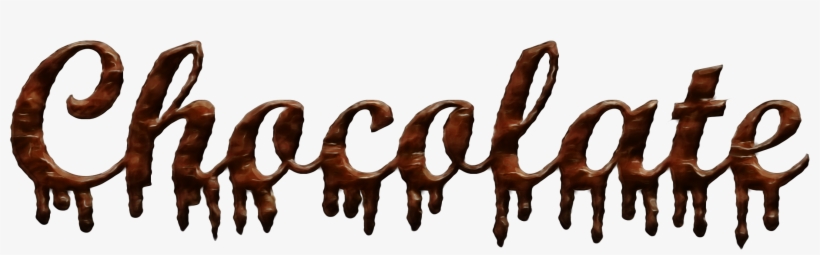 Image - Chocolate Spelled In Chocolate, transparent png #2866106