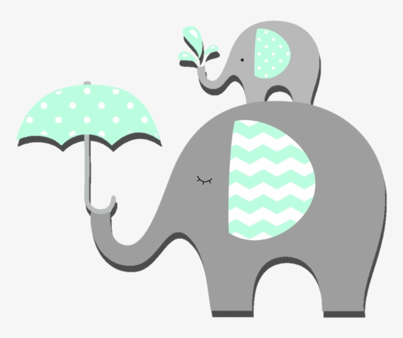 Report Abuse - Baby Shower Elephant Clipart, transparent png #2866132