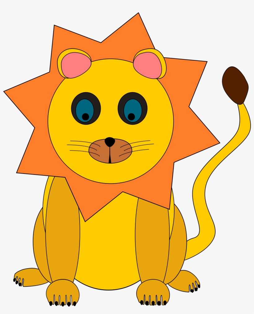 Toy Lion Svg Clip Arts 504 X 600 Px, transparent png #2866212