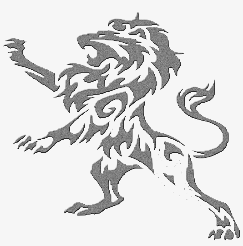 By Radheshyam Prajapat - Tribal Lion Tattoo, transparent png #2866291