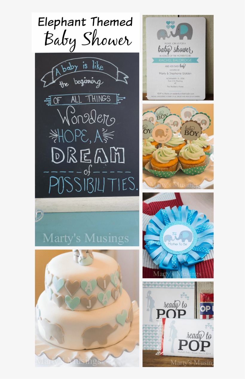 With Tips And Tricks On Throwing A Diy Elephant Themed - Baby Shower Food Names Elephant Theme, transparent png #2866390