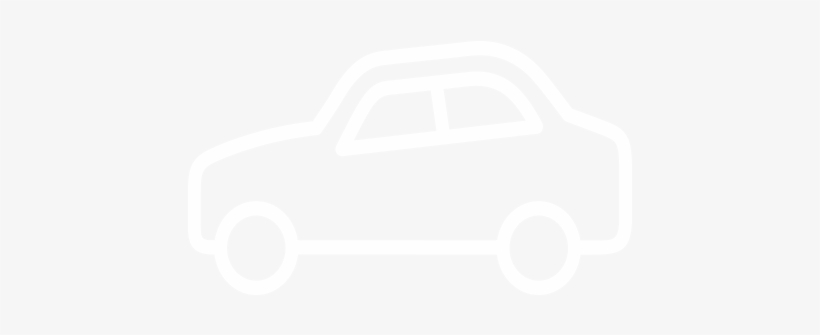 Vehicle Loan White Car Icon - Car, transparent png #2866611