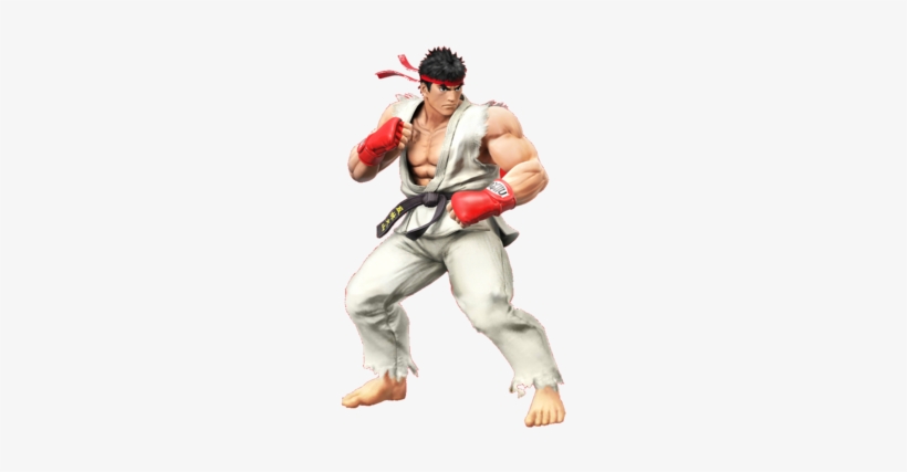 Jin Kazama Vs - Super Smash Bros. For Nintendo 3ds - Ryu, transparent png #2866853