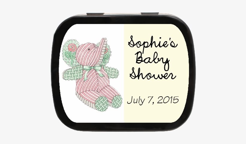 Stuffed Animal Personalized Baby Shower - Party Favor, transparent png #2866881