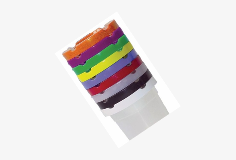 Paint Pots With Coloured Lids Non Spill - Construction Paper, transparent png #2867197