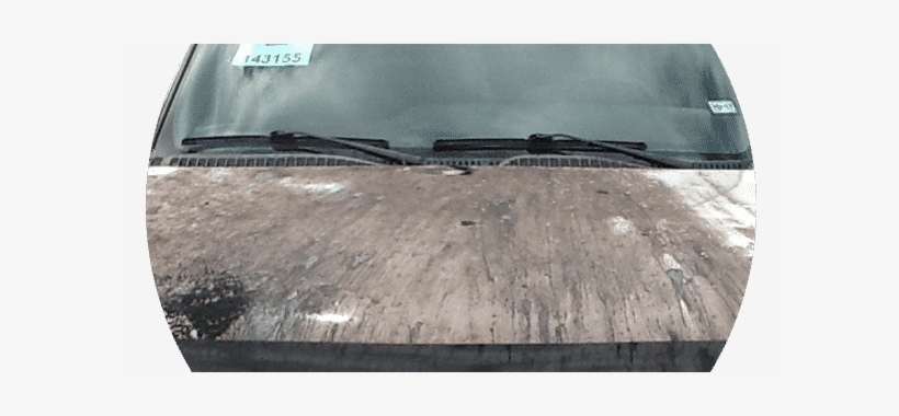 Overspray Removal Roofing Tar On Hood - Overspray, transparent png #2867286