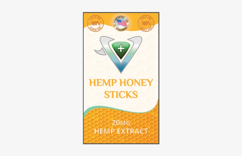 Hemp Honey Sticks 20mg - Honey, transparent png #2867432