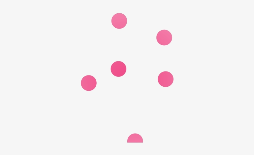 Source - - Pink Confetti Dots Png, transparent png #2867697