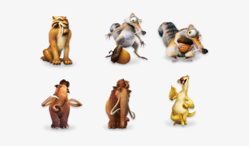 The Cutest Movie Ever - Ice Age Character Name, transparent png #2867778