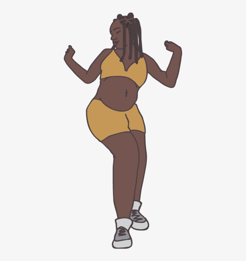 6 Dancing Pregnant People Illustration Set • Basic, transparent png #2867905