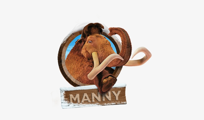 Don't Let The Sometimes Serious Nature Of This Brave - Manny The Mammoth Hair, transparent png #2867942
