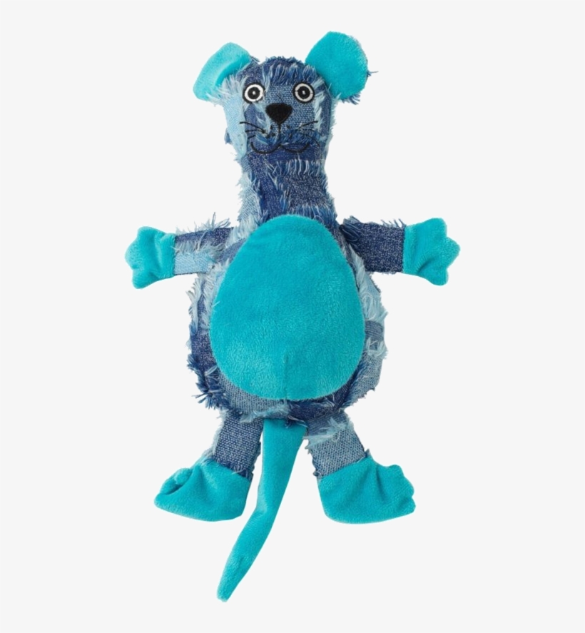 Goofrageous Mouse Dog Toy 30cm - Pet Rageous Goofrageous Mouse Dog Toy, 12'', Blue, transparent png #2868192