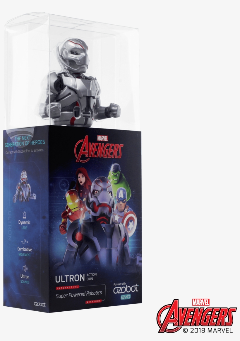 Limited Edition Ultron Action Skin, For Evo - Action Figure, transparent png #2868688