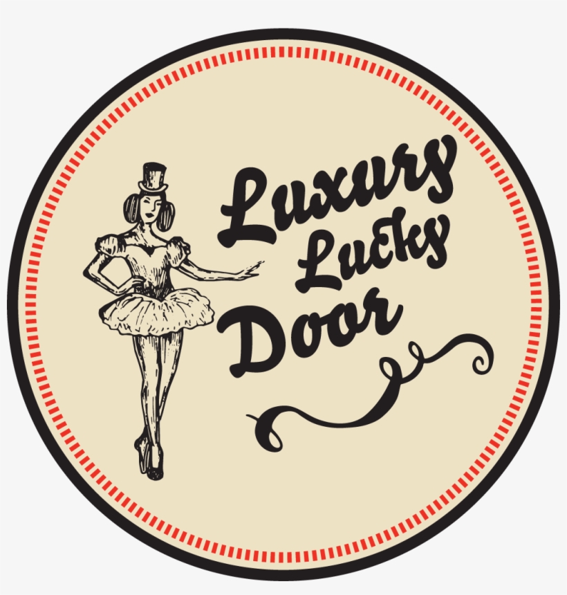 Luxuryluckydoor Button - Illustration, transparent png #2868780