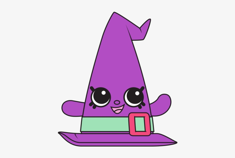 Shopkins Season 7 Fancy Dress Party Shopkins Team Witchy - Shopkins Season 7 Witchy Hat, transparent png #2868902