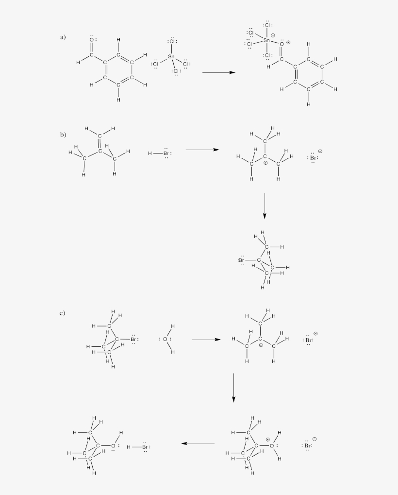 Fill In Curved Arrows On The Following Mechanisms - Handwriting, transparent png #2869069