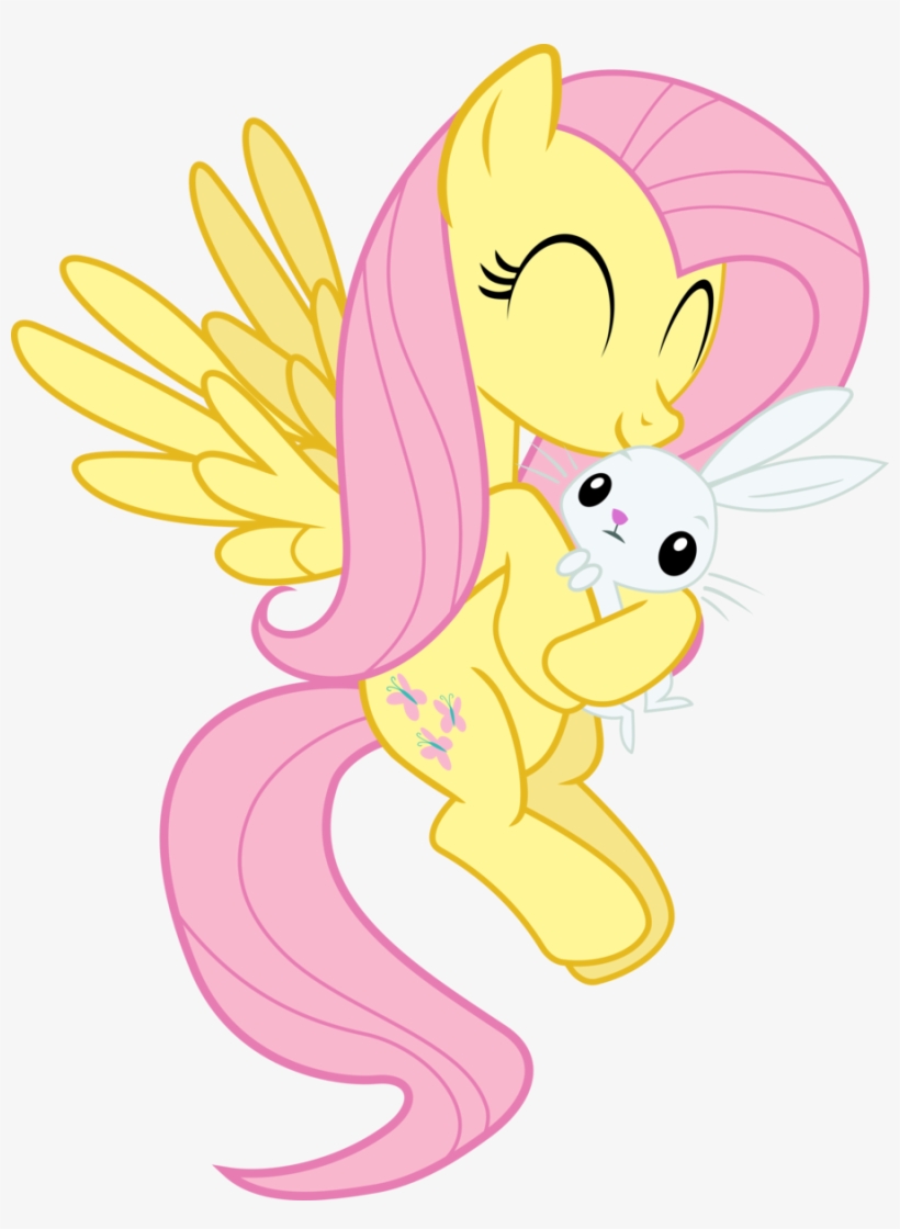 Say Hello To The Lovely Group , Cutie Mark Crusaiders - My Little Pony Fluttershy Bunny, transparent png #2869387