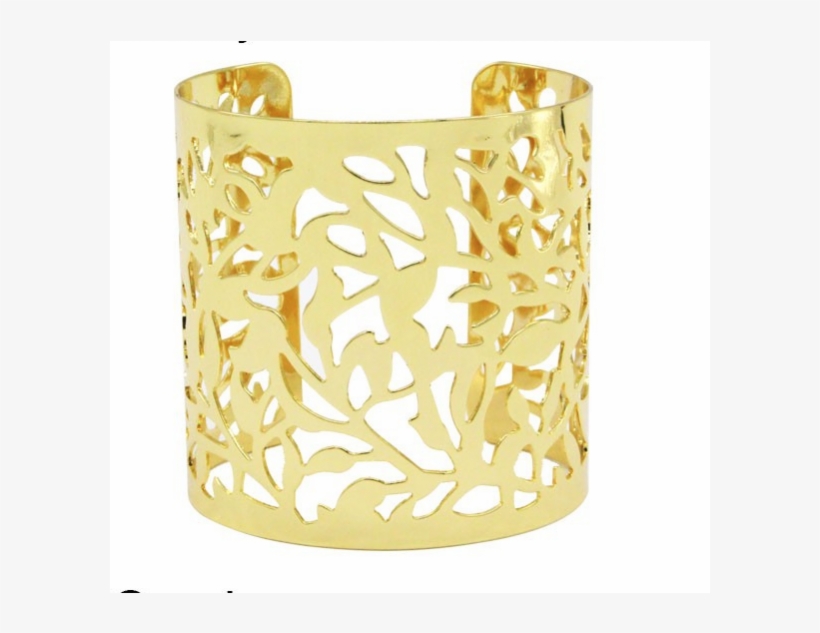 Gold Filigree Cuff Bracelet - Motif, transparent png #2869571