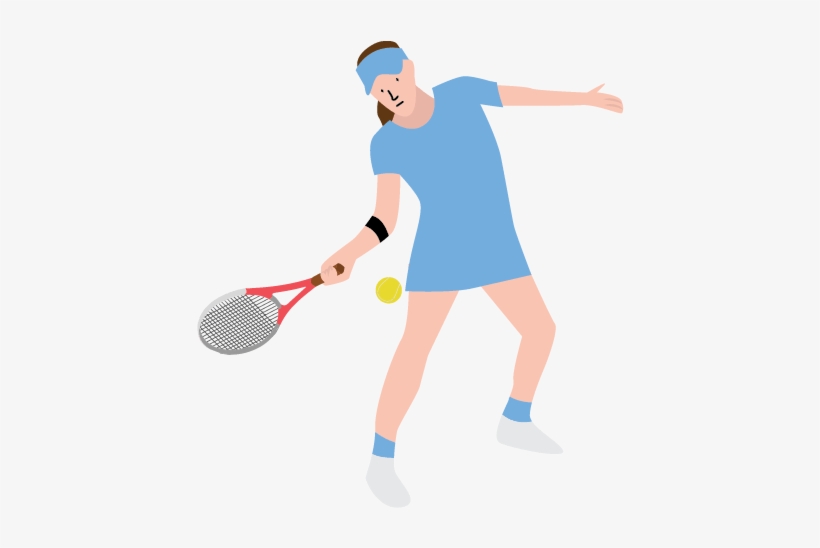 Reasons To Date A Tennis Player - Tennis, transparent png #2869804