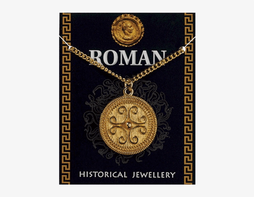 Roman Golden Filigree Scroll Necklace - "roman Golden Filigree Scroll Necklace", transparent png #2869822
