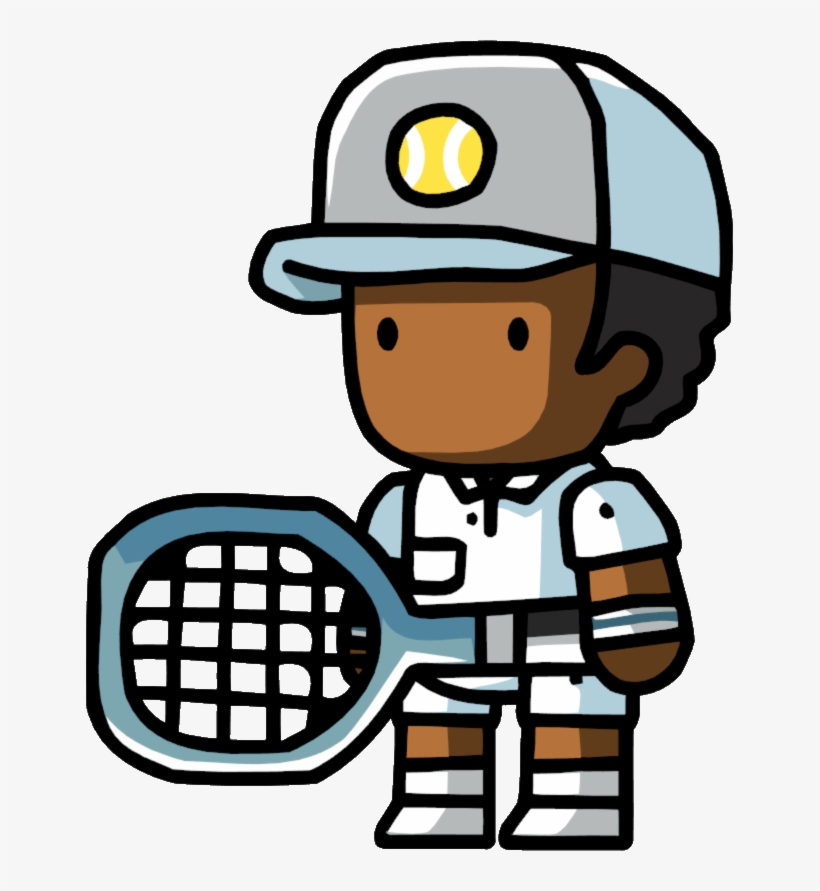 Tennis Player Png - Scribblenauts Tennis Player, transparent png #2869895