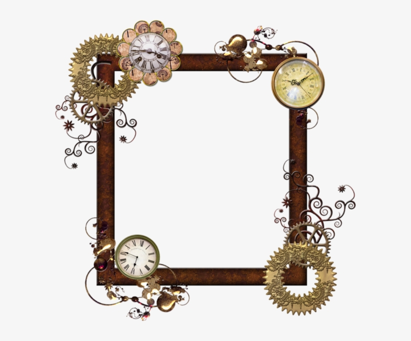 Craft Frames, Frame Crafts, Diy Frame, Window Mirror, - Steampunk, transparent png #2869989