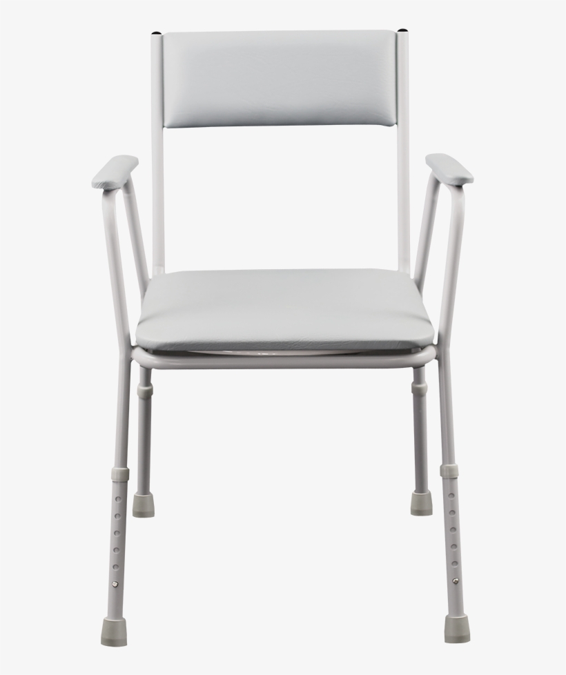 E327a Bed Side Commode Front View - Commode, transparent png #2870171