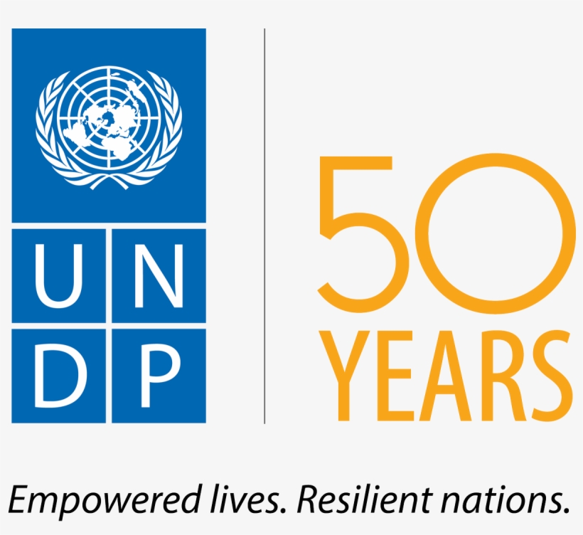 Happy 50th Birthday @undp 50 Years Of Building Resilient - United Nations, transparent png #2870174