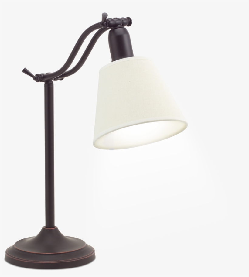 Click Here To View Larger Image - Ottlite 20m30bzd Marietta Table Lamp, Antiqued Bronze, transparent png #2870258