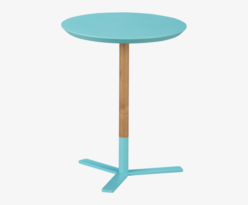 Discus Aqua Side Table - Living Room, transparent png #2870281