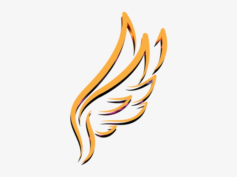 Gold Angel Wings Png, transparent png #2870743