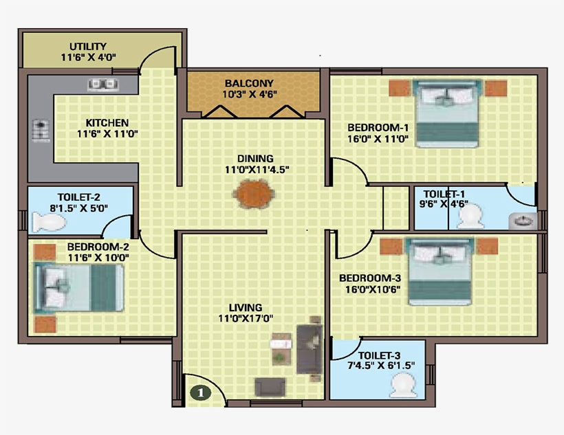 Floor Plan, transparent png #2871271