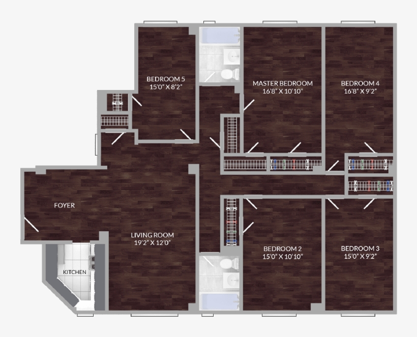 1684 - Floor Plan, transparent png #2871462