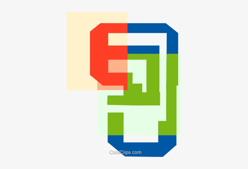 Colorful Thick Line Ear Royalty Free Vector Clip Art - Graphic Design, transparent png #2871690
