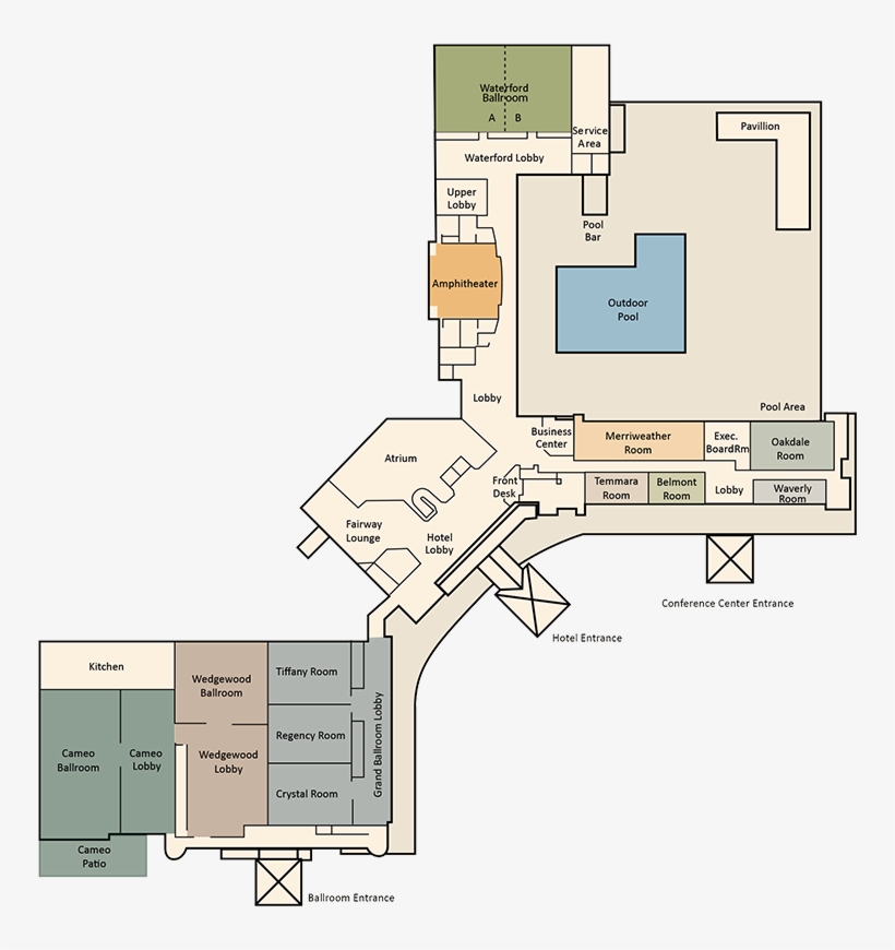 Turf Valley Floor Plans - Washington Athletic Club Floor Plan, transparent png #2872404