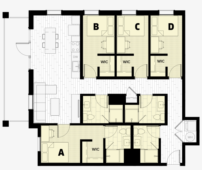 Floor Plan Image - Floor Plan, transparent png #2872422